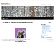 Tablet Screenshot of lizrnewman.wordpress.com