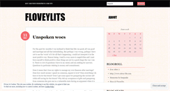 Desktop Screenshot of floveylits.wordpress.com