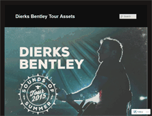 Tablet Screenshot of dierksbentleytourassets.wordpress.com