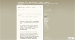 Desktop Screenshot of constantiam.wordpress.com