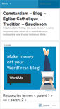 Mobile Screenshot of constantiam.wordpress.com