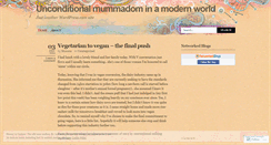 Desktop Screenshot of mummasblog.wordpress.com