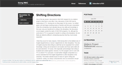 Desktop Screenshot of goingwac.wordpress.com