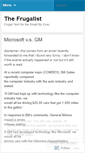 Mobile Screenshot of frugalist.wordpress.com
