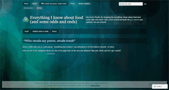 Desktop Screenshot of foodbunker.wordpress.com