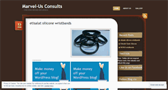 Desktop Screenshot of marvelusconsults.wordpress.com