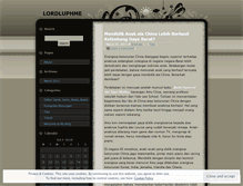 Tablet Screenshot of lordluphme.wordpress.com