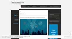 Desktop Screenshot of fajarhermawan.wordpress.com