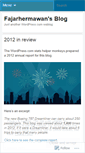 Mobile Screenshot of fajarhermawan.wordpress.com