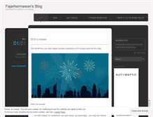 Tablet Screenshot of fajarhermawan.wordpress.com