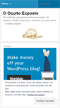 Mobile Screenshot of ocultoexposto.wordpress.com