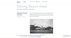 Desktop Screenshot of patongbeachhotel.wordpress.com