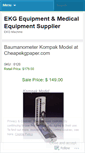 Mobile Screenshot of medicalequipmentsupplier.wordpress.com