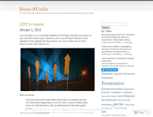 Tablet Screenshot of carlos9900.wordpress.com