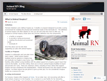 Tablet Screenshot of animalrn.wordpress.com