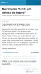 Mobile Screenshot of movimentodefesadofuturo.wordpress.com