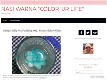 Tablet Screenshot of nasiwarna.wordpress.com