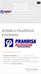Mobile Screenshot of prandisabusiness.wordpress.com