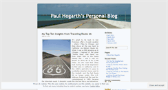 Desktop Screenshot of paulhogarth.wordpress.com