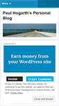 Mobile Screenshot of paulhogarth.wordpress.com