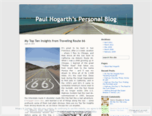 Tablet Screenshot of paulhogarth.wordpress.com