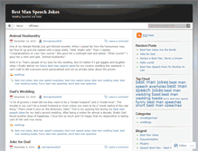 Tablet Screenshot of bestmanspeechjokes.wordpress.com