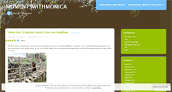 Desktop Screenshot of momentswithmonica.wordpress.com