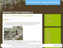 Tablet Screenshot of momentswithmonica.wordpress.com