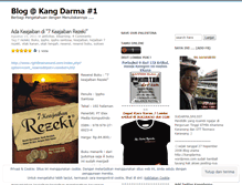 Tablet Screenshot of kangdarma.wordpress.com