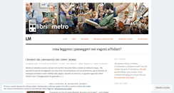 Desktop Screenshot of librimetro.wordpress.com
