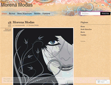 Tablet Screenshot of morenamodas.wordpress.com