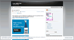 Desktop Screenshot of latenightsfun.wordpress.com