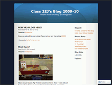 Tablet Screenshot of class2ej.wordpress.com