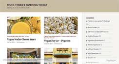 Desktop Screenshot of momtheresnothingtoeat.wordpress.com