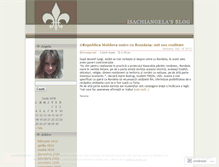 Tablet Screenshot of isachiangela.wordpress.com