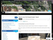 Tablet Screenshot of bcfoodieblogger.wordpress.com