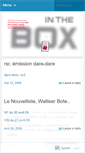 Mobile Screenshot of inthebox1.wordpress.com