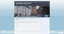 Desktop Screenshot of galjonen.wordpress.com