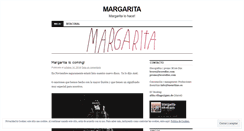 Desktop Screenshot of margaritamusic.wordpress.com