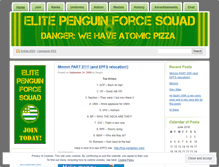 Tablet Screenshot of elitepenguinagents.wordpress.com