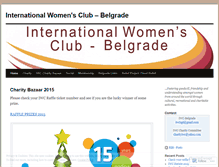 Tablet Screenshot of iwcbelgrade.wordpress.com