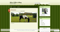 Desktop Screenshot of lifeofahorse.wordpress.com