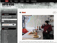 Tablet Screenshot of colinboyd.wordpress.com