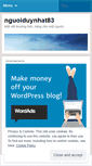 Mobile Screenshot of nguoiduynhat83.wordpress.com