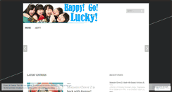 Desktop Screenshot of happyxgoxlucky.wordpress.com