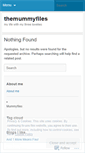 Mobile Screenshot of mummyfiles.wordpress.com