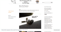 Desktop Screenshot of pacsnjfunnypages.wordpress.com