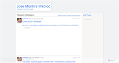Desktop Screenshot of josemurilo.wordpress.com