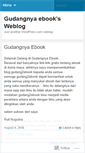 Mobile Screenshot of gudang2ebook.wordpress.com
