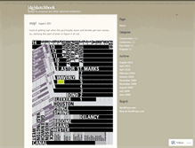 Tablet Screenshot of dggraphicdesign.wordpress.com